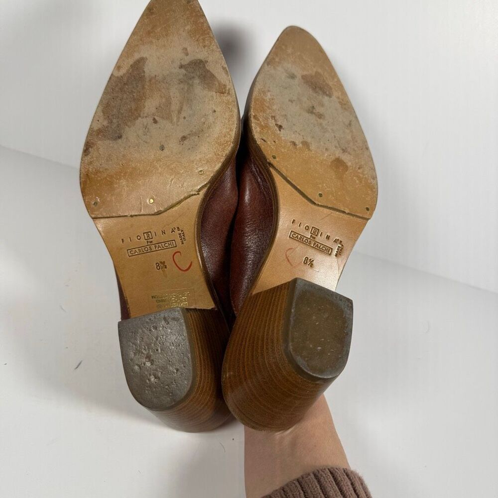 Carlos Falchi Vintage Mules - Picture 5 of 6